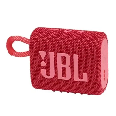 JBL Go 3 Portable Bluetooth Speaker - Red